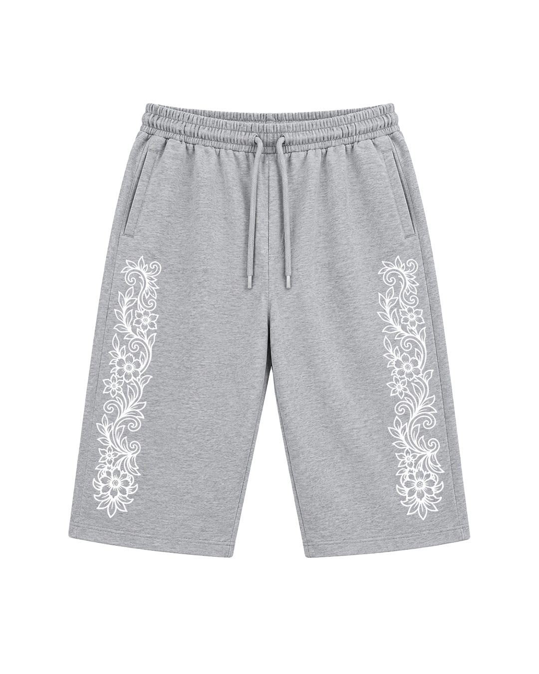 POPPY LACE BERMUDA PANTS ショートパンツ グレー GREY 3/4 SAMPAGUITA SHORTS