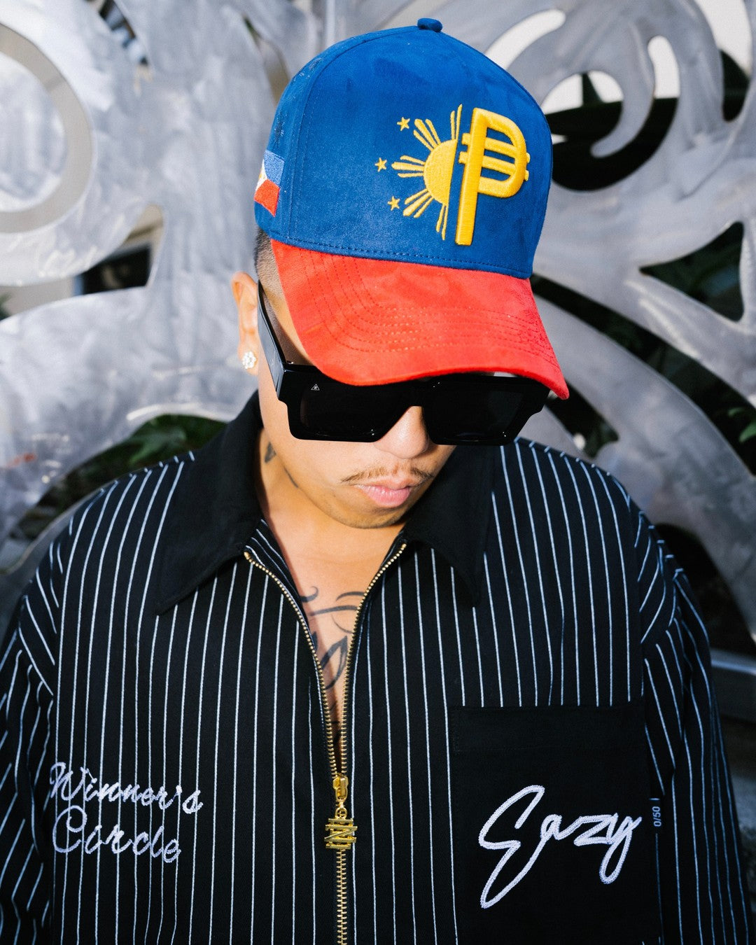 SUEDE FILIPINO PESO SNAP