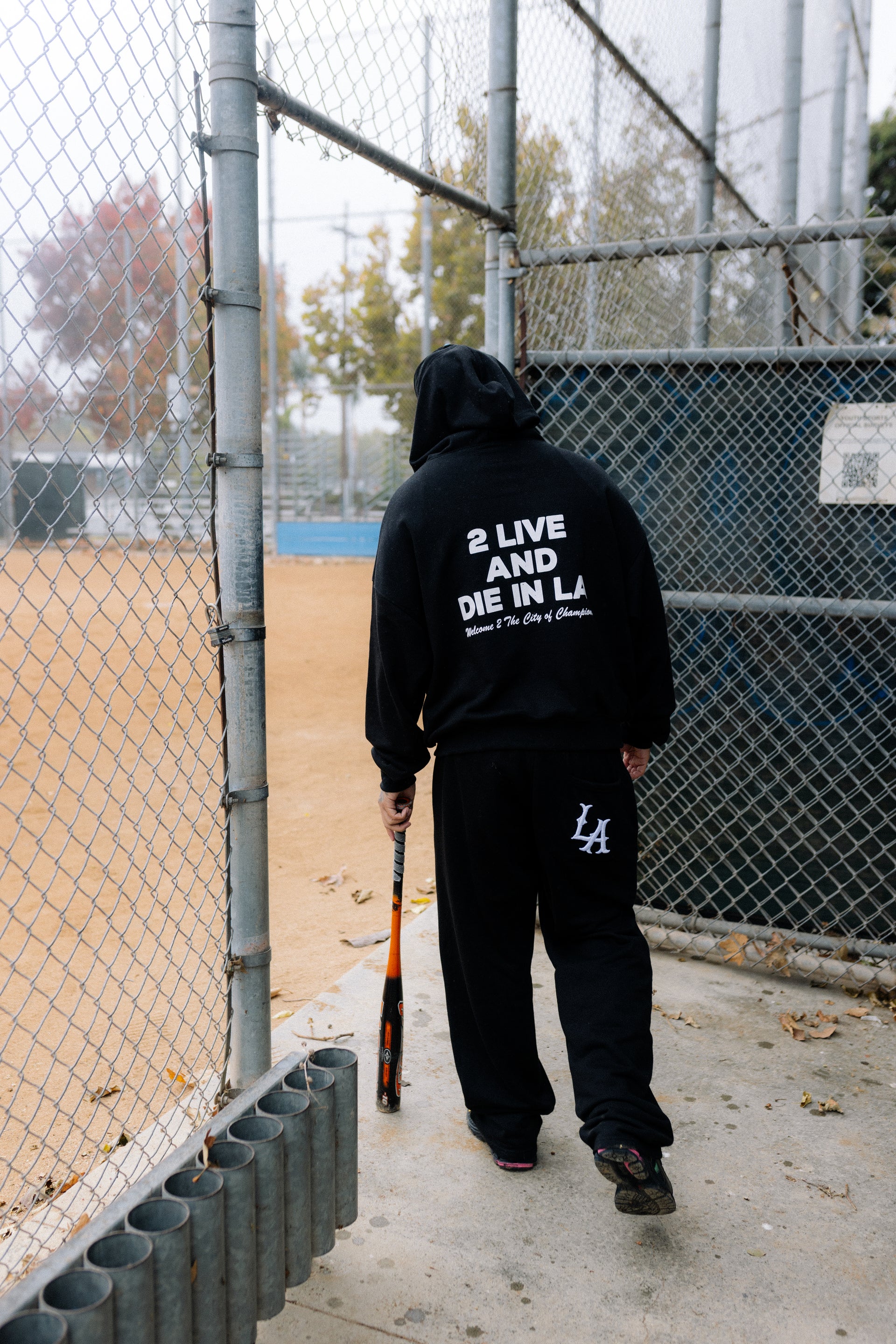 (BLACK) LA SWEATSUIT