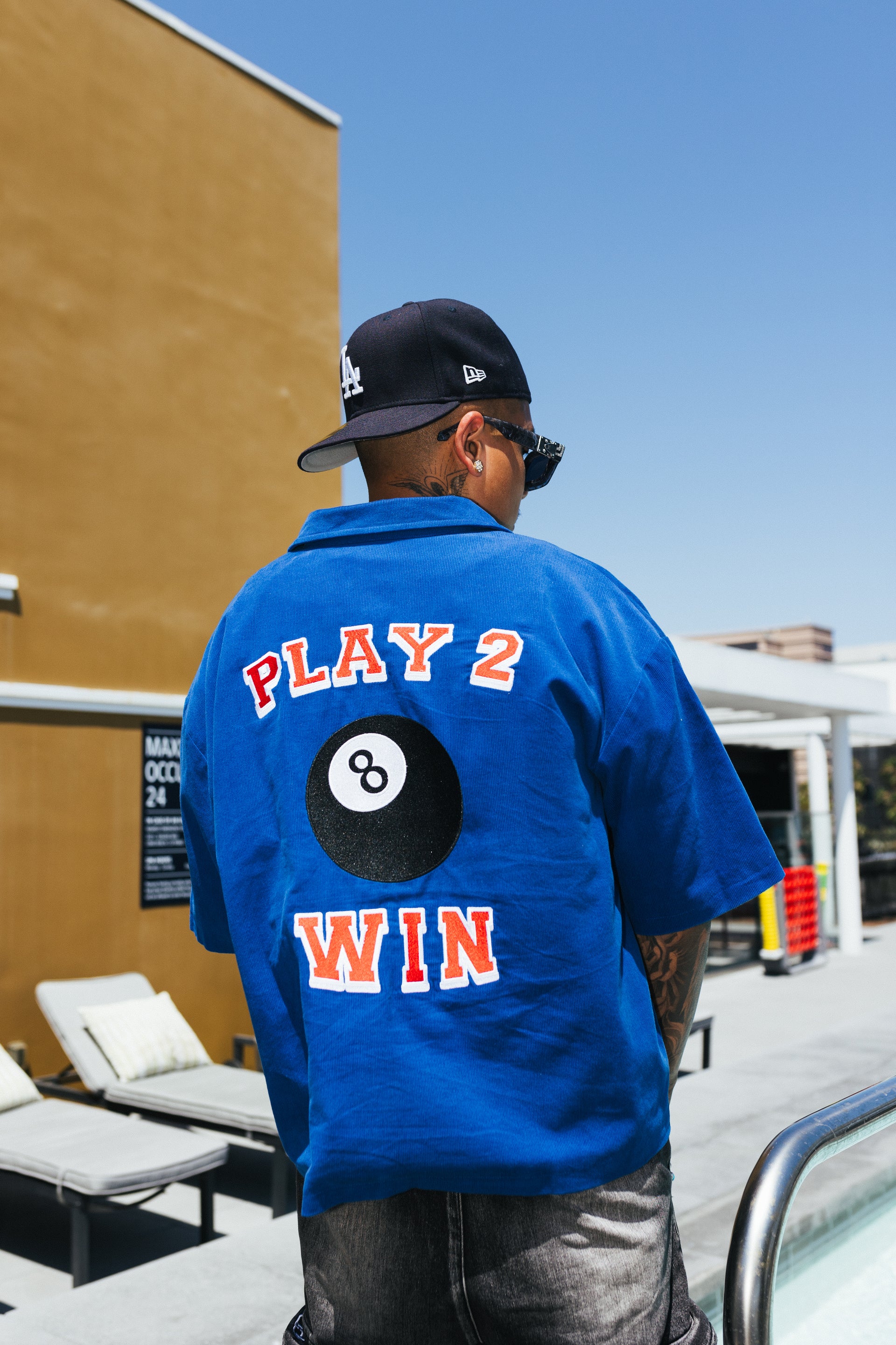 (NIPSEY BLUE) CORDUROY PLAY 2 WIN FULL ZIP WORK SHIRT