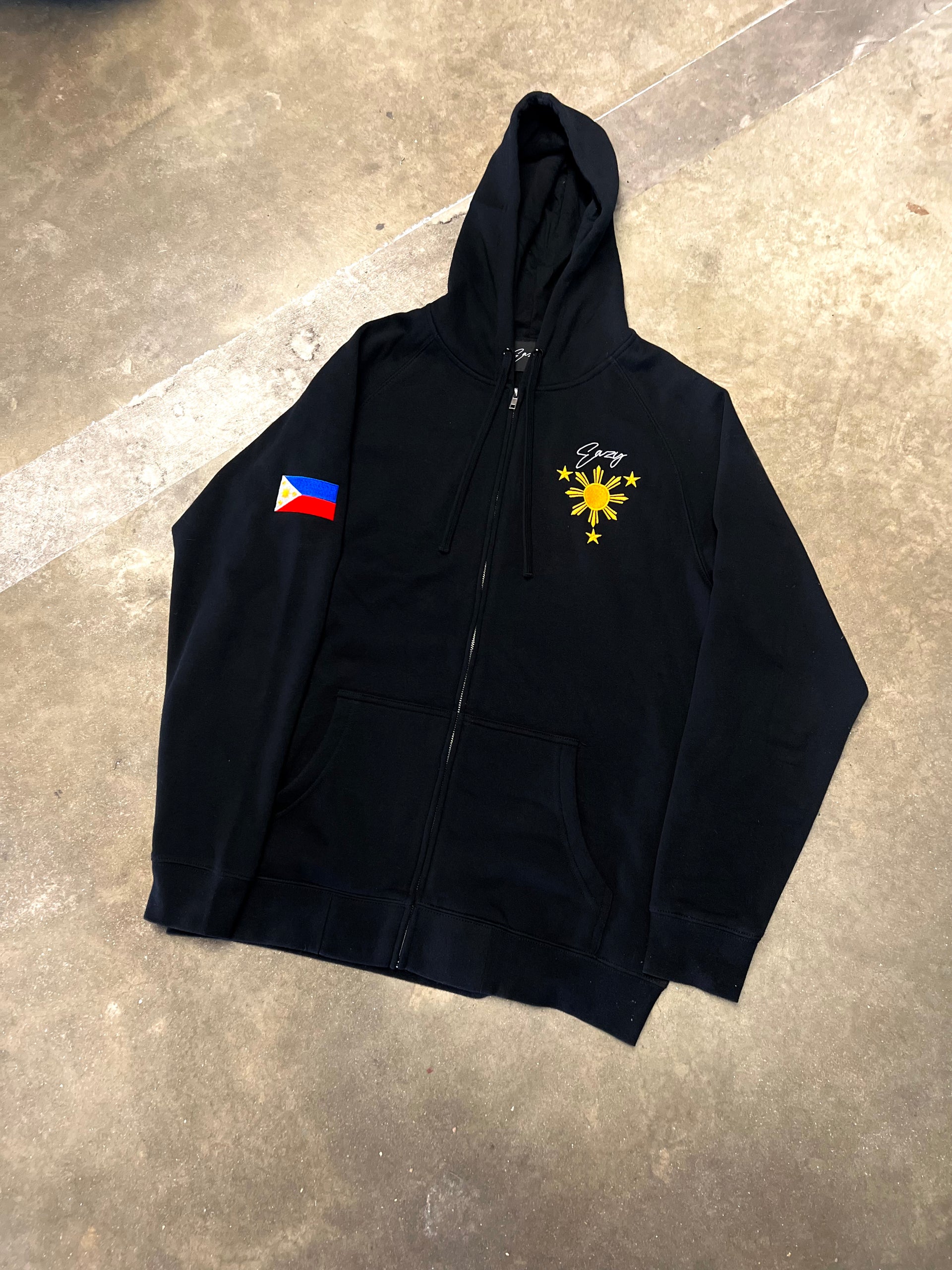 (ZIP-UP) FILIPINO SUN & STARS HOODIE