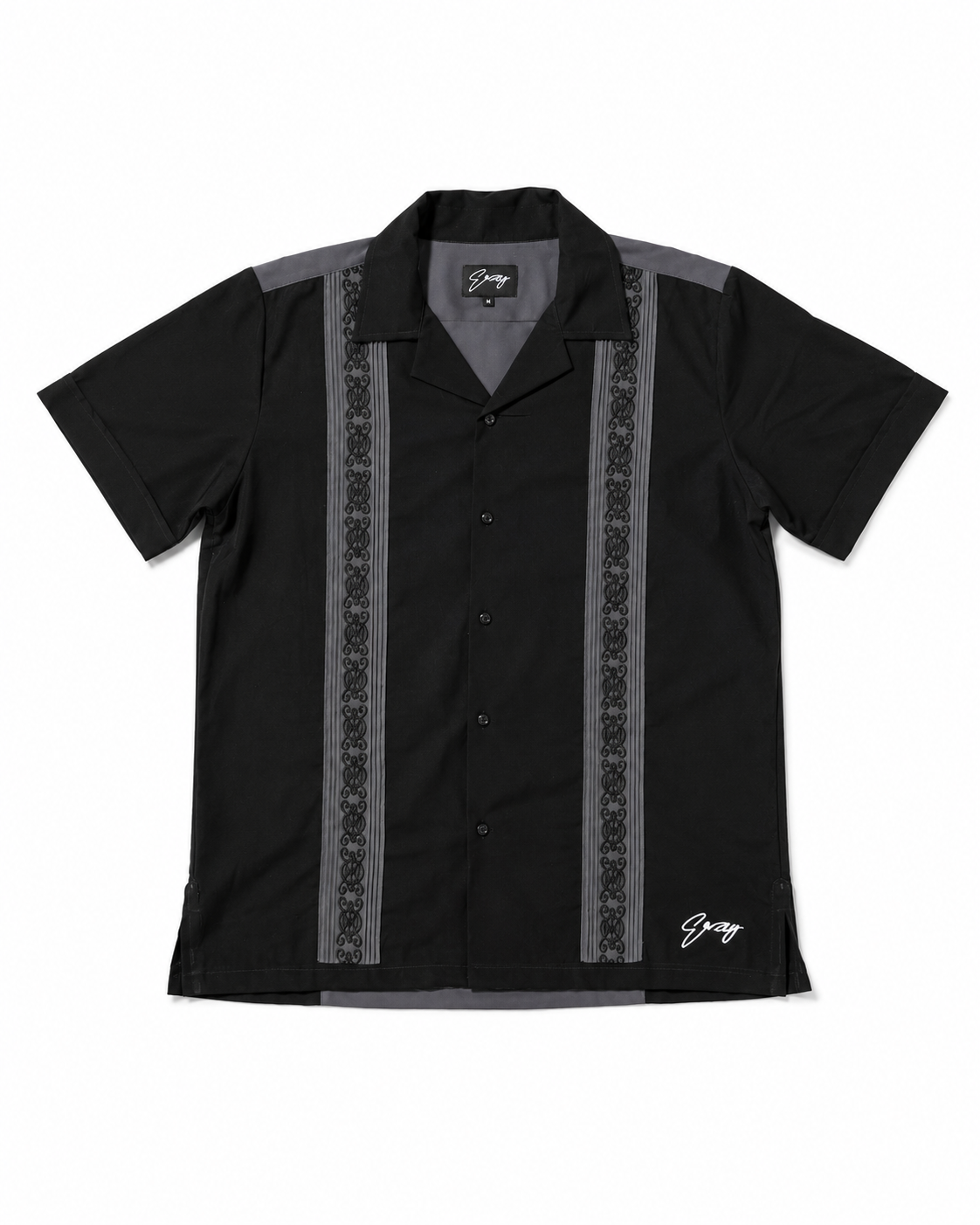 BLACK BARONG SHIRT