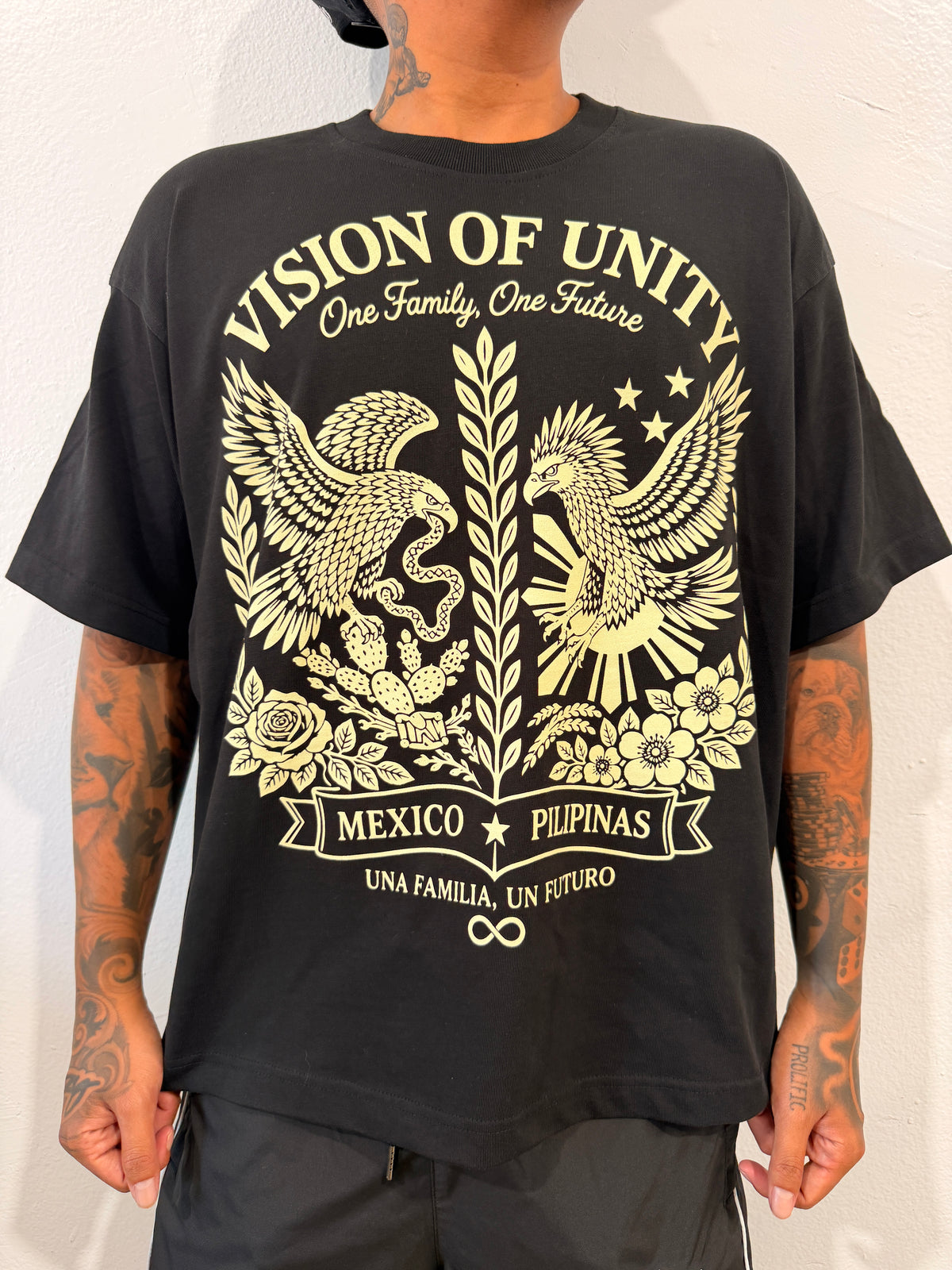 FILIPRIMO VISION OF UNITY SHIRT (BLACK)