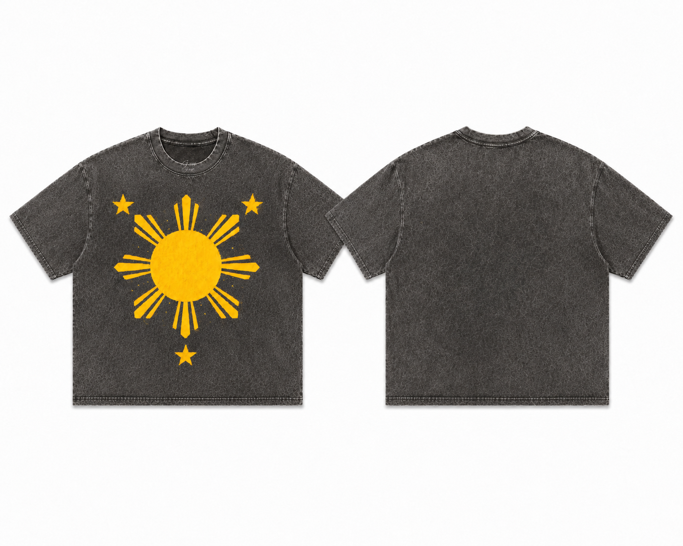 VINTAGE BLACK FILIPINO SUN TEE (PRE-ORDER)