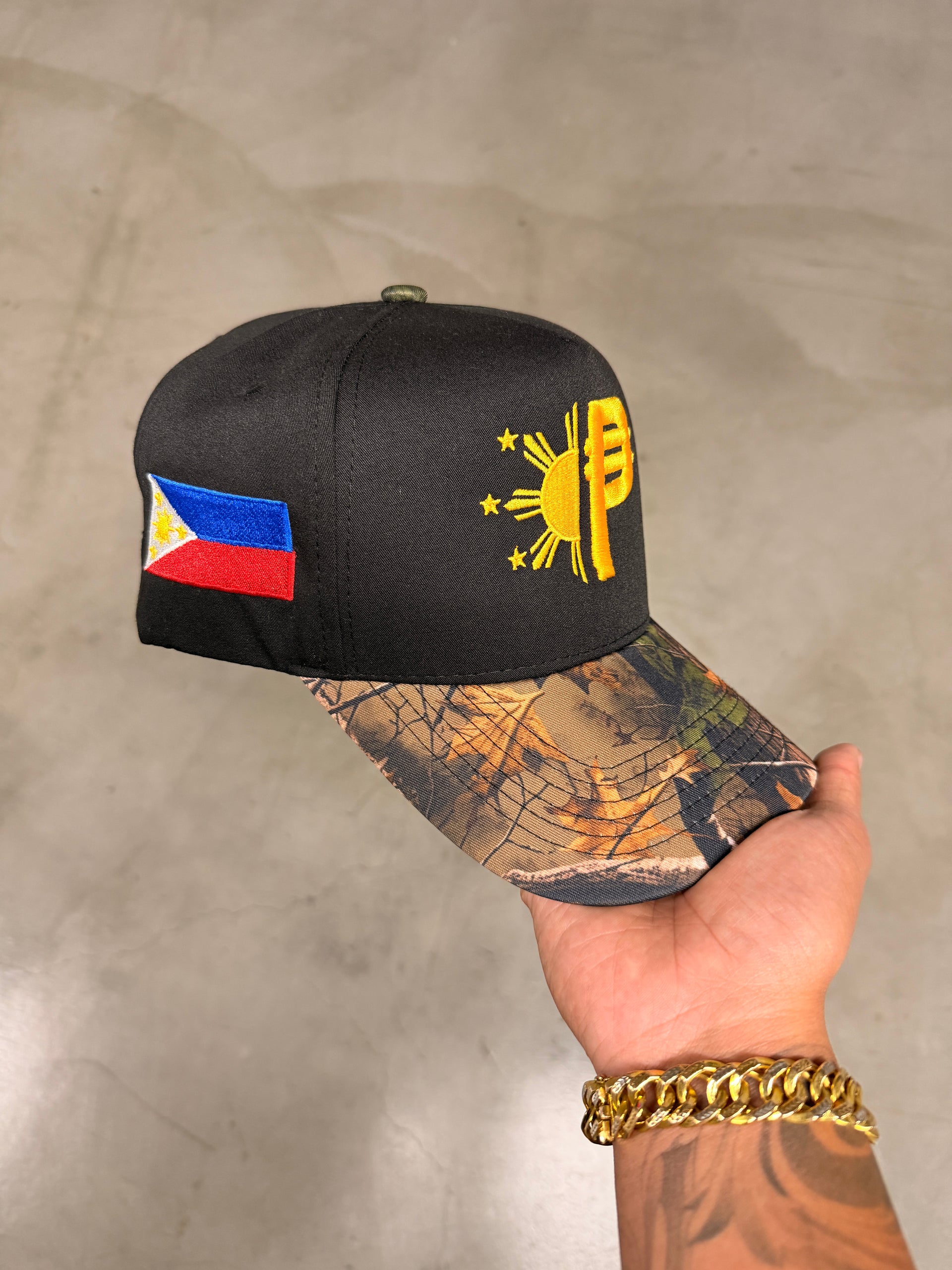 CAMO BLACK FILIPINO PESO SNAP