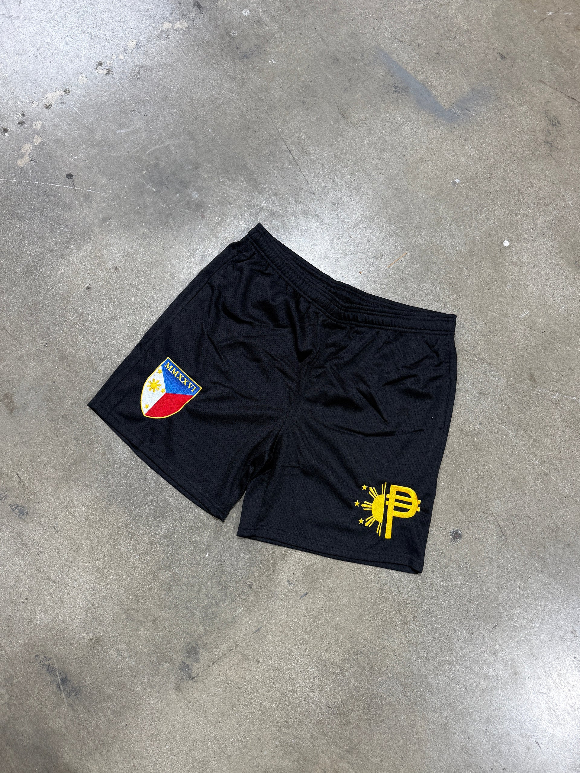 FILIPINO PESO SHORTS (BLACK)
