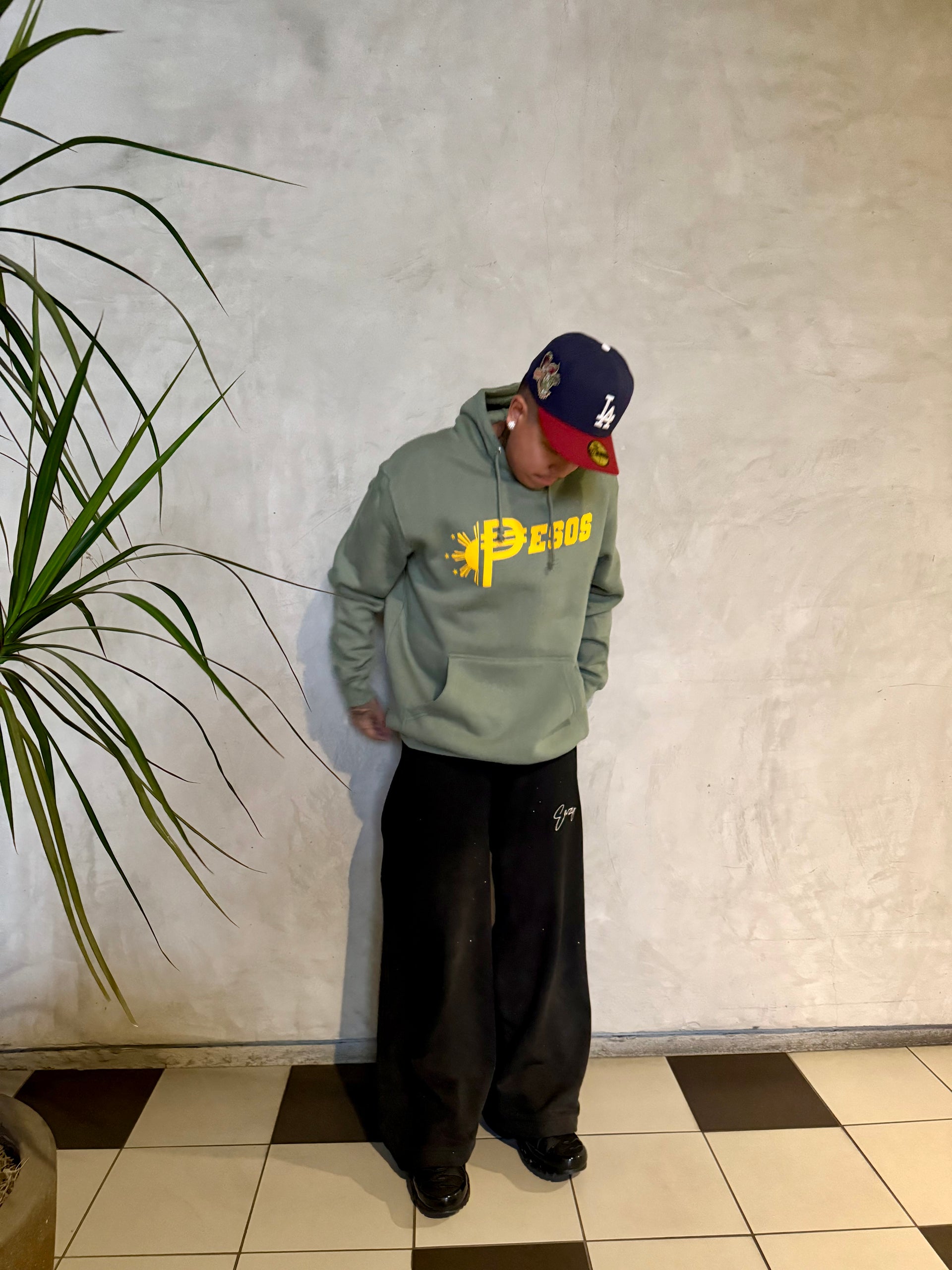 (SAGE GREEN) FILIPINO PESOS HOODIE