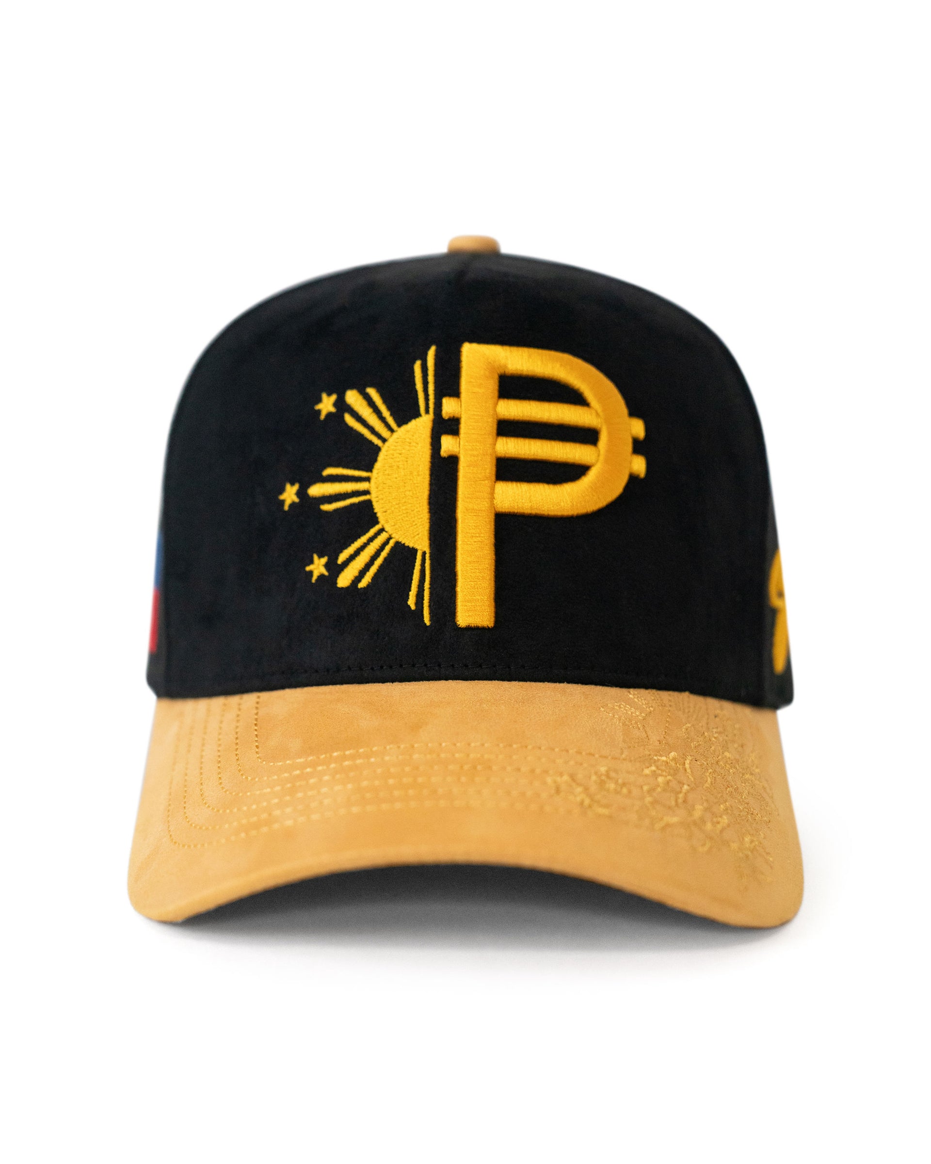 GOLD SUEDE FILIPINO PESO SNAP