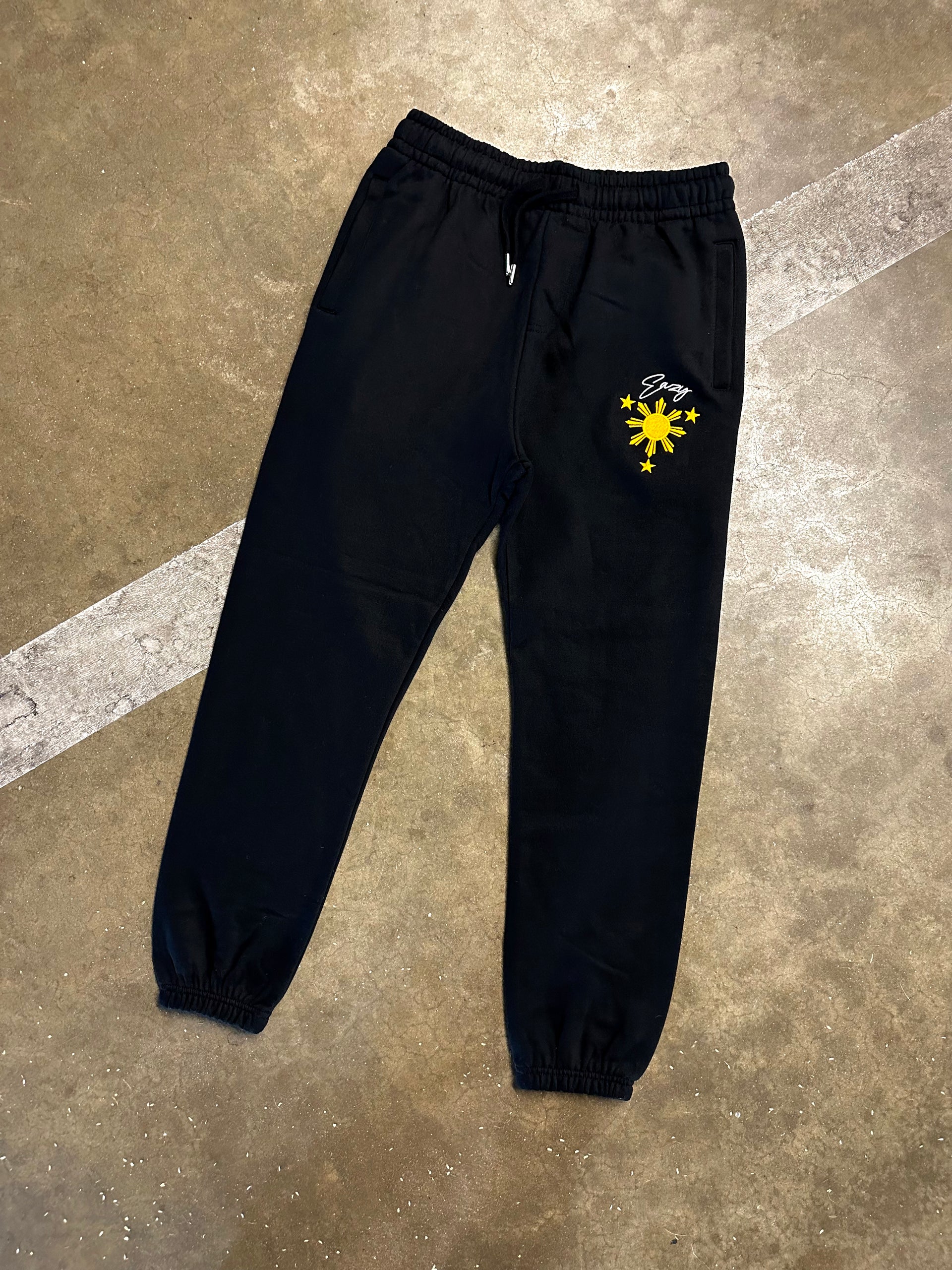 (BLACK) FILIPINO SUN & STARS SWEATS