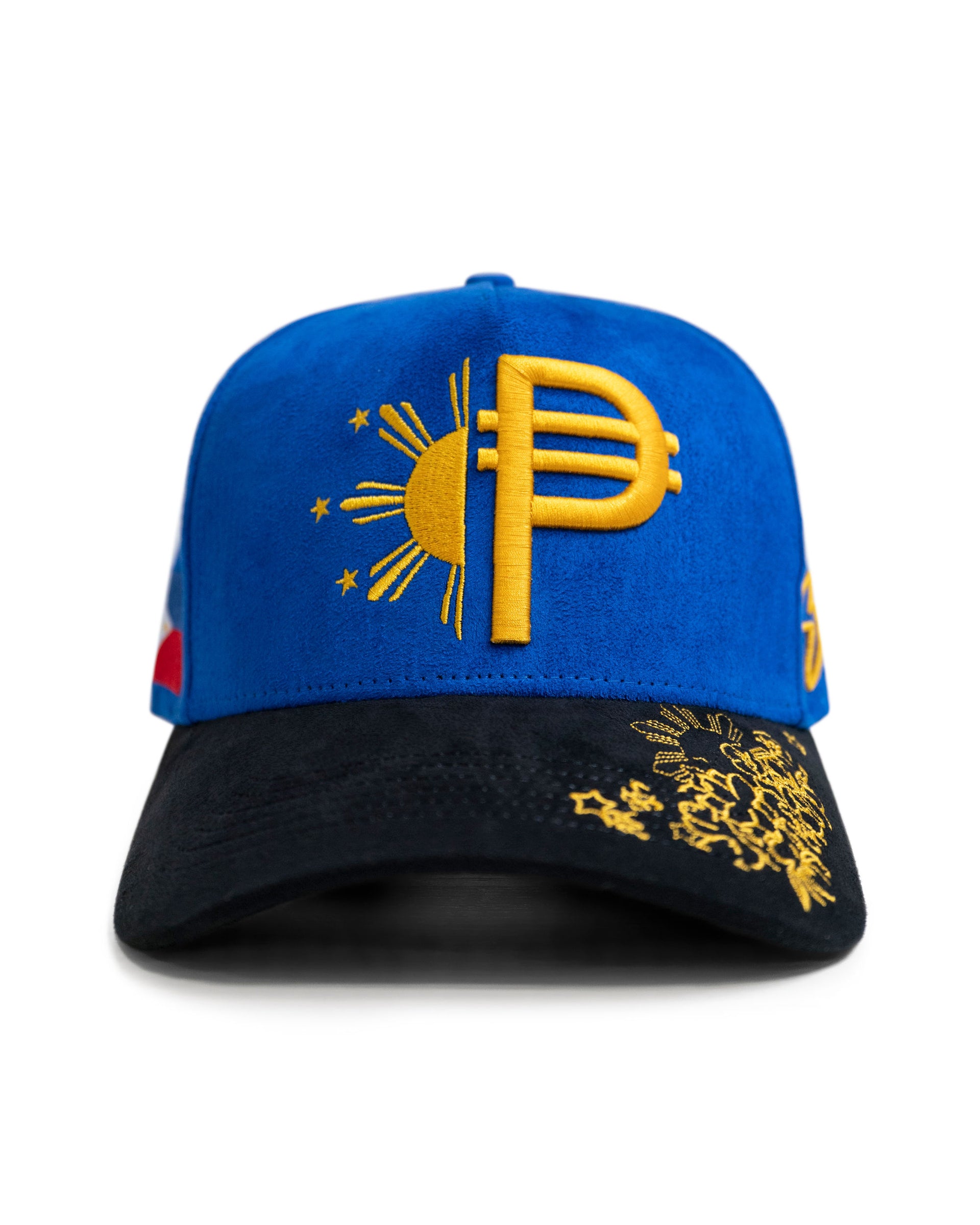 BLUE SUEDE FILIPINO PESO SNAP