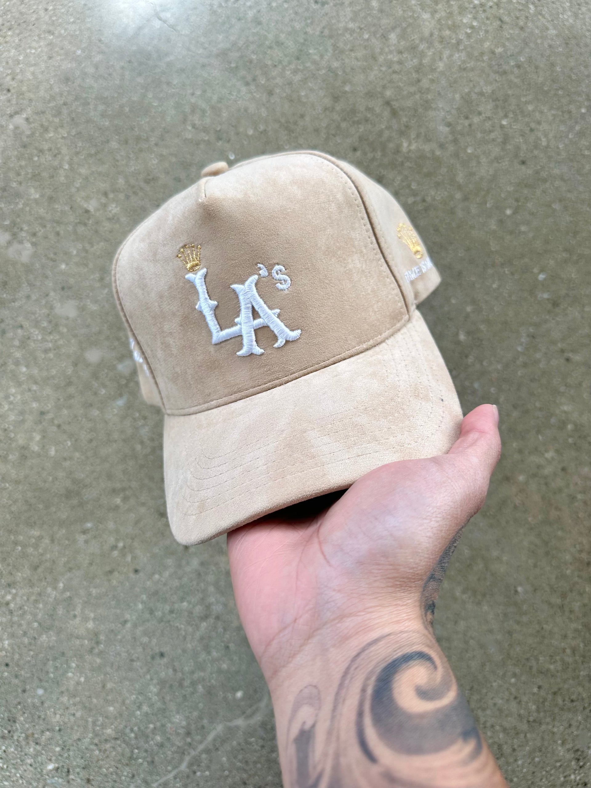 (CREAM) SUEDE LA $ TIME IS MONEY SNAP