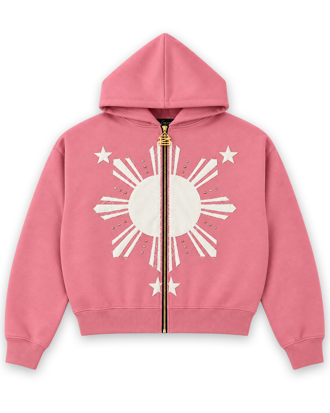 PINK SUN HOODIE