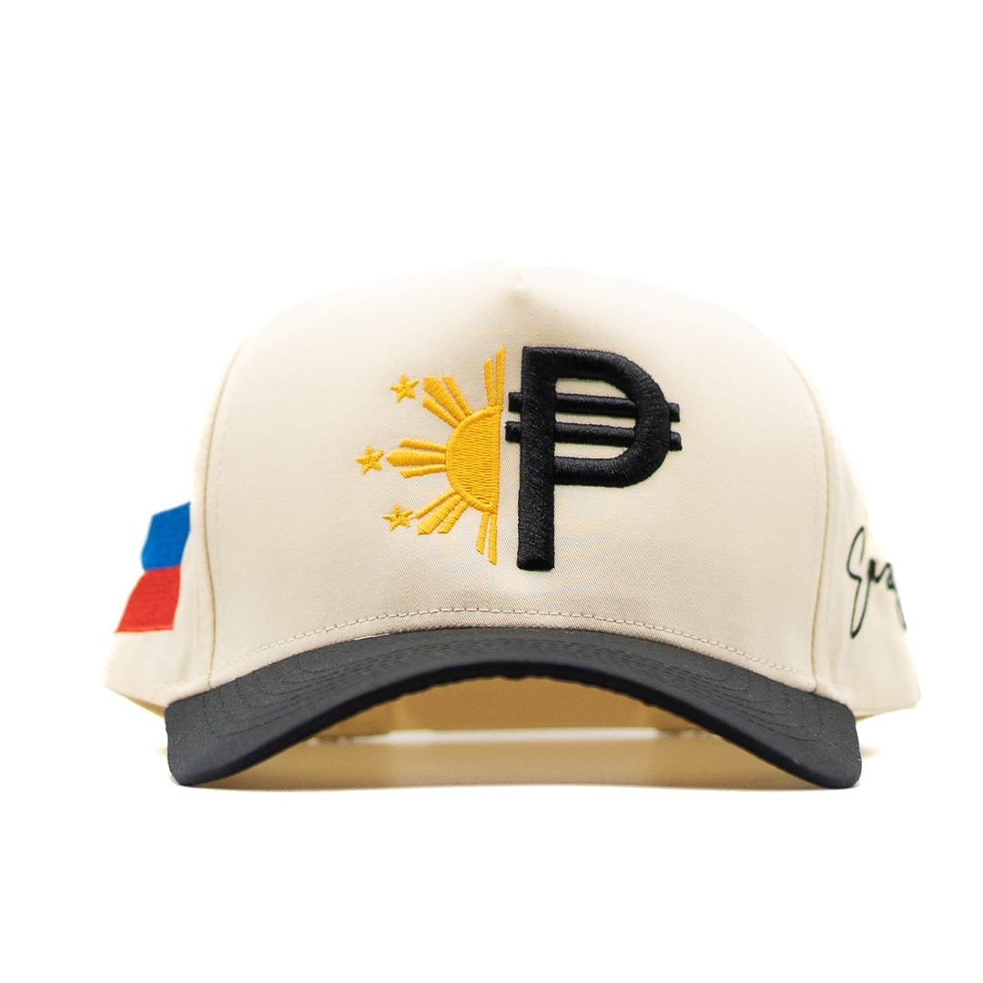 (CREAM/BLACK) FILIPINO PESO SNAP