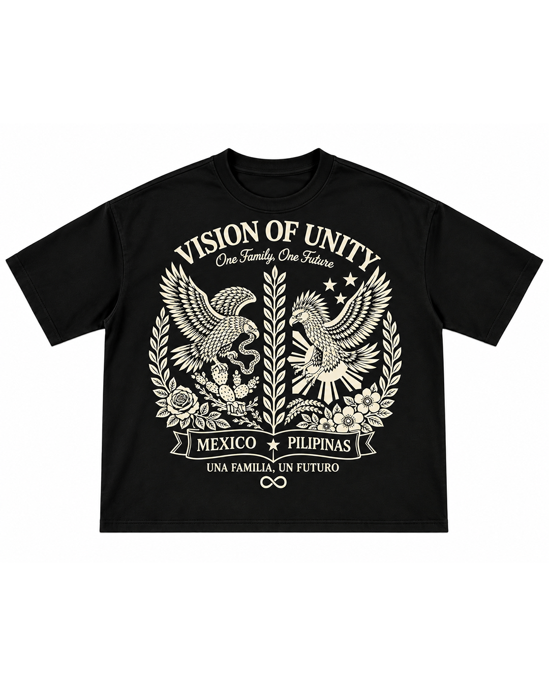 FILIPRIMO VISION OF UNITY SHIRT (BLACK)