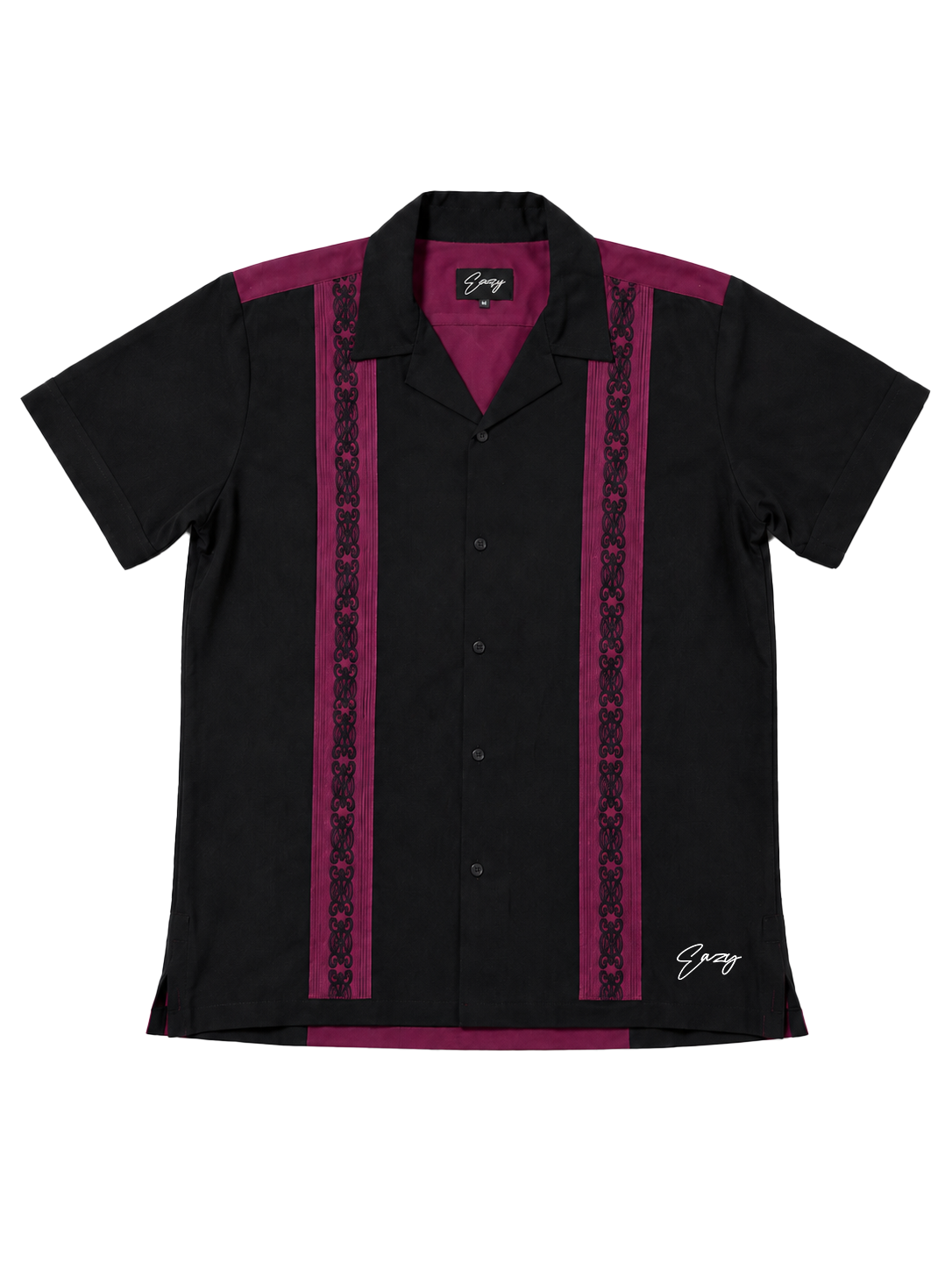 MIDNIGHT ORCHID BARONG SHIRT