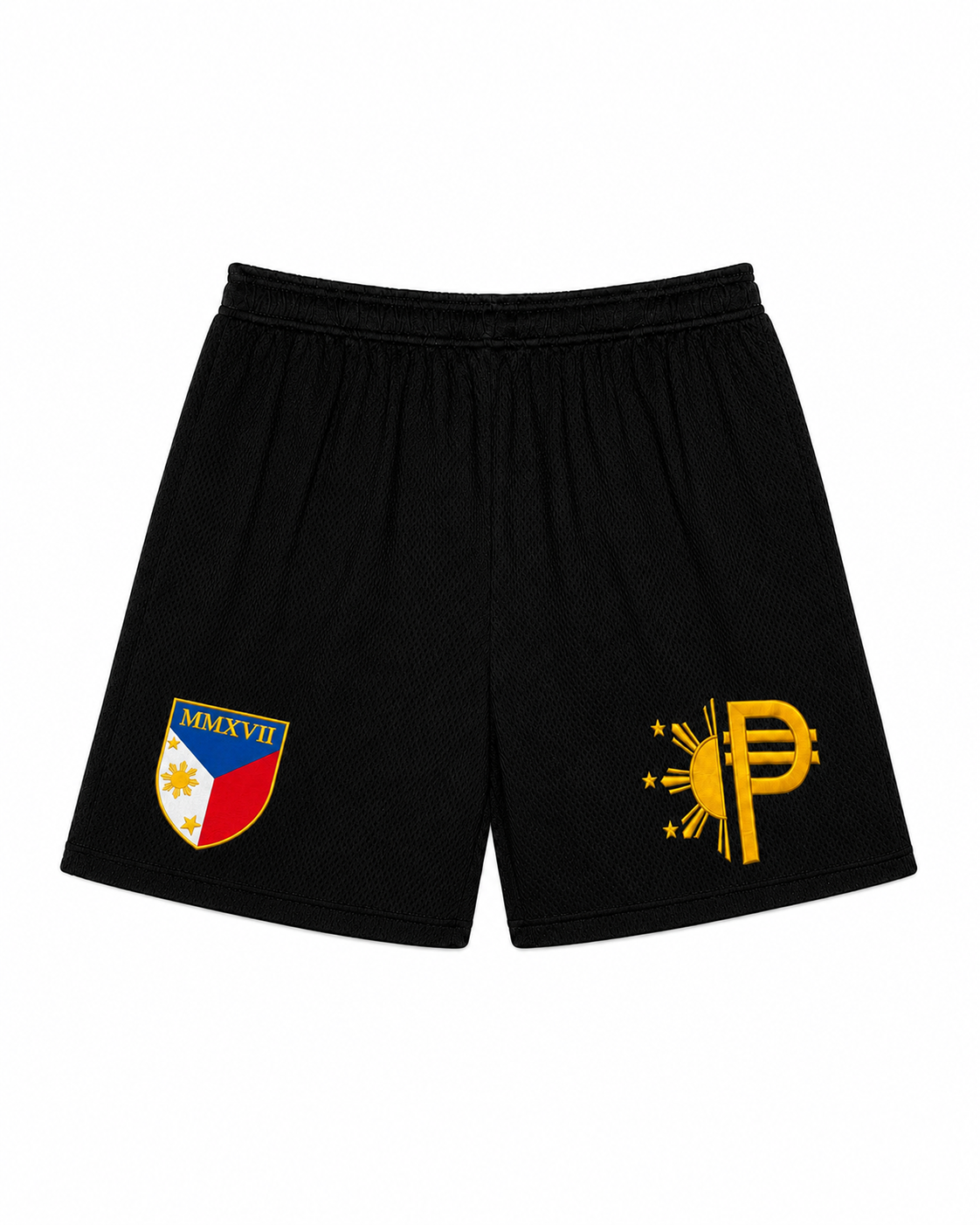 FILIPINO PESO SHORTS (BLACK)