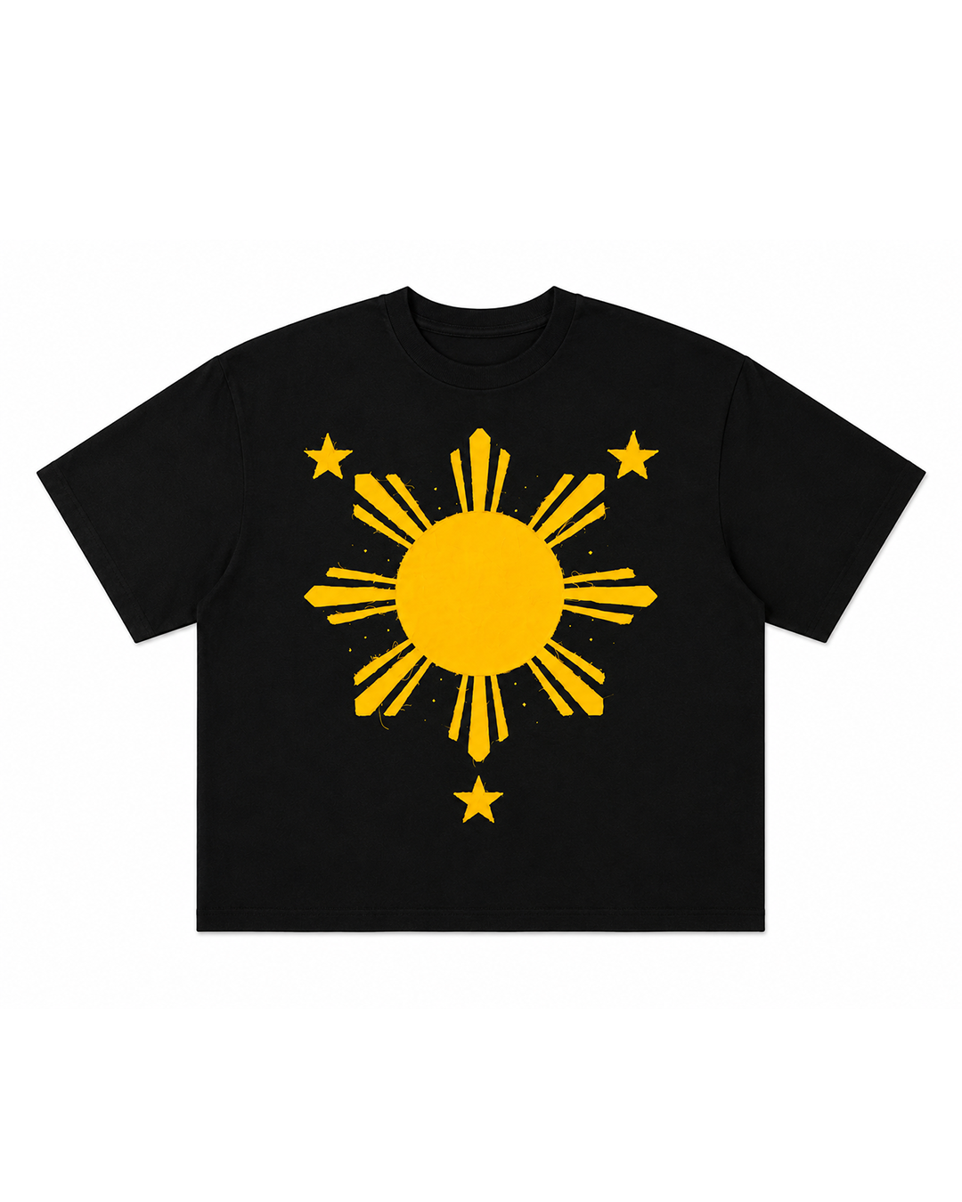 BLACK FILIPINO SUN TEE (PRE-ORDER)