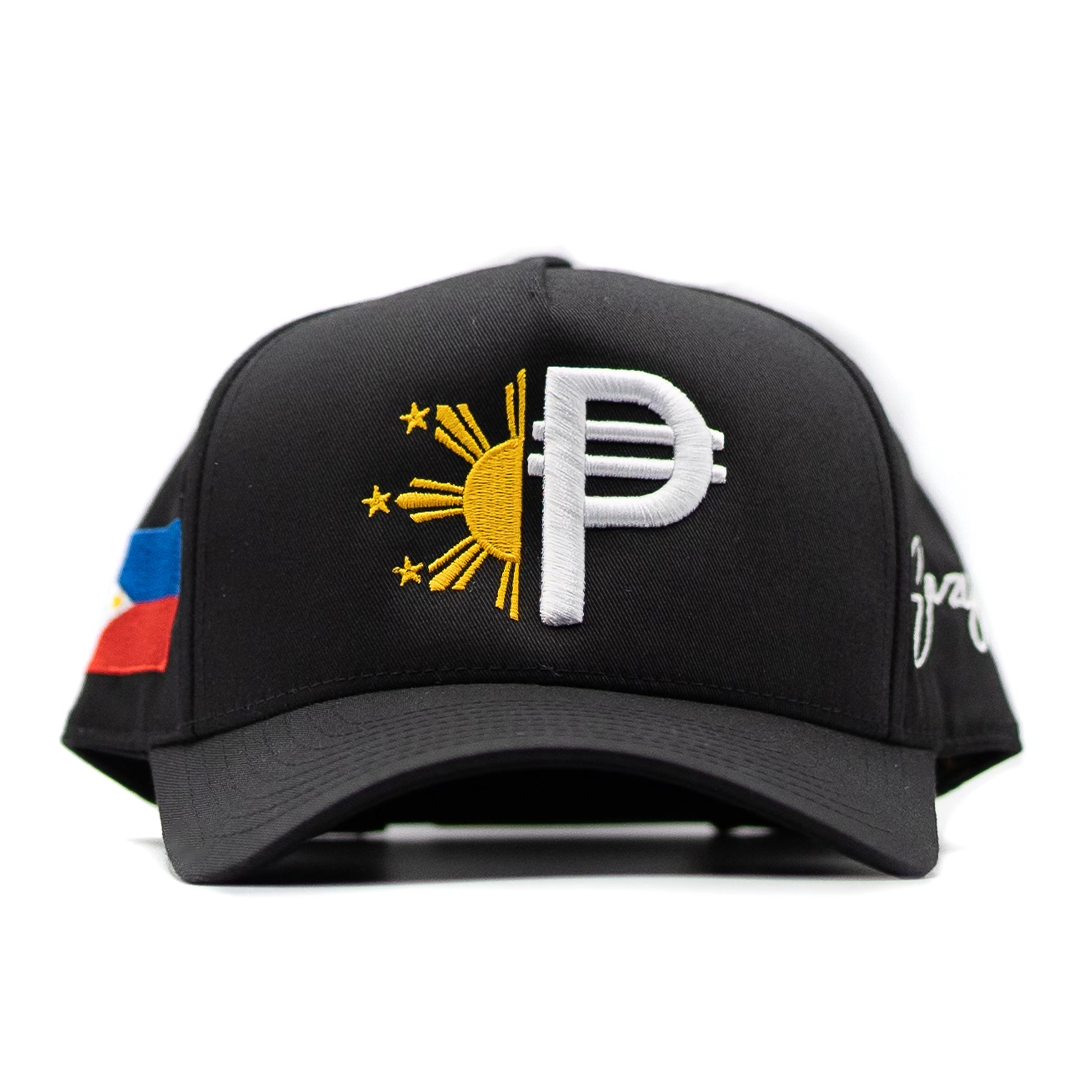 (BLACK/WHITE) FILIPINO PESO SNAP