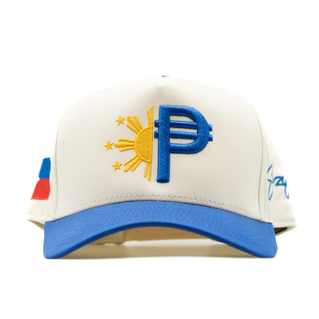 (CREAM/BLUE) FILIPINO PESO SNAP