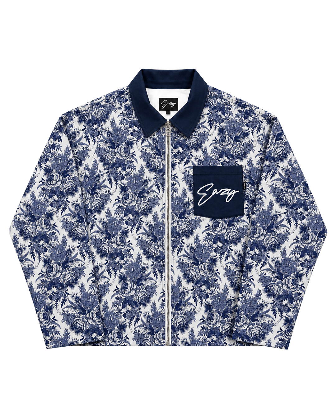 CLASE DE AZUL FLORAL JACKET