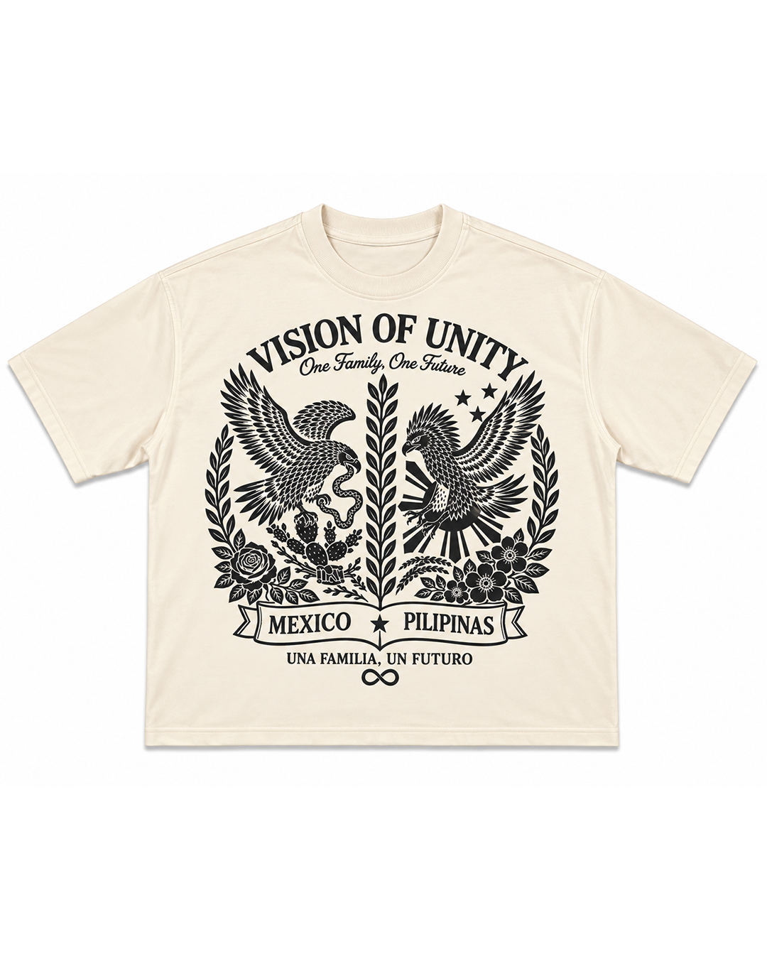 FILIPRIMO VISION OF UNITY SHIRT (CREAM)
