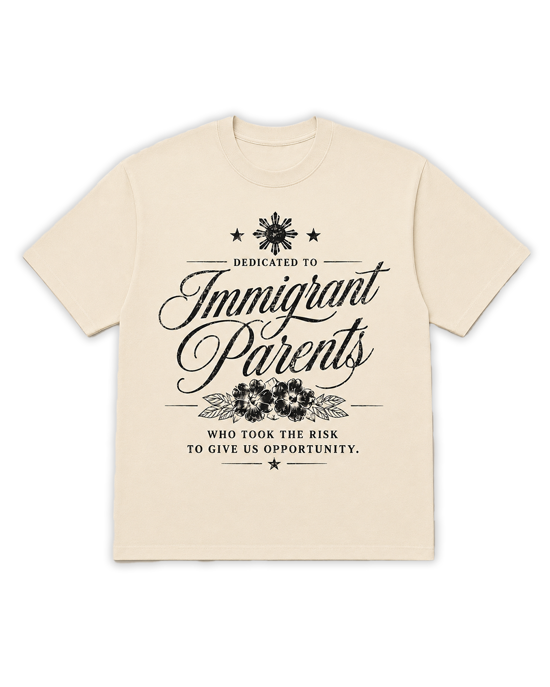 IMMIGRANT PARENTS TEE CREAM