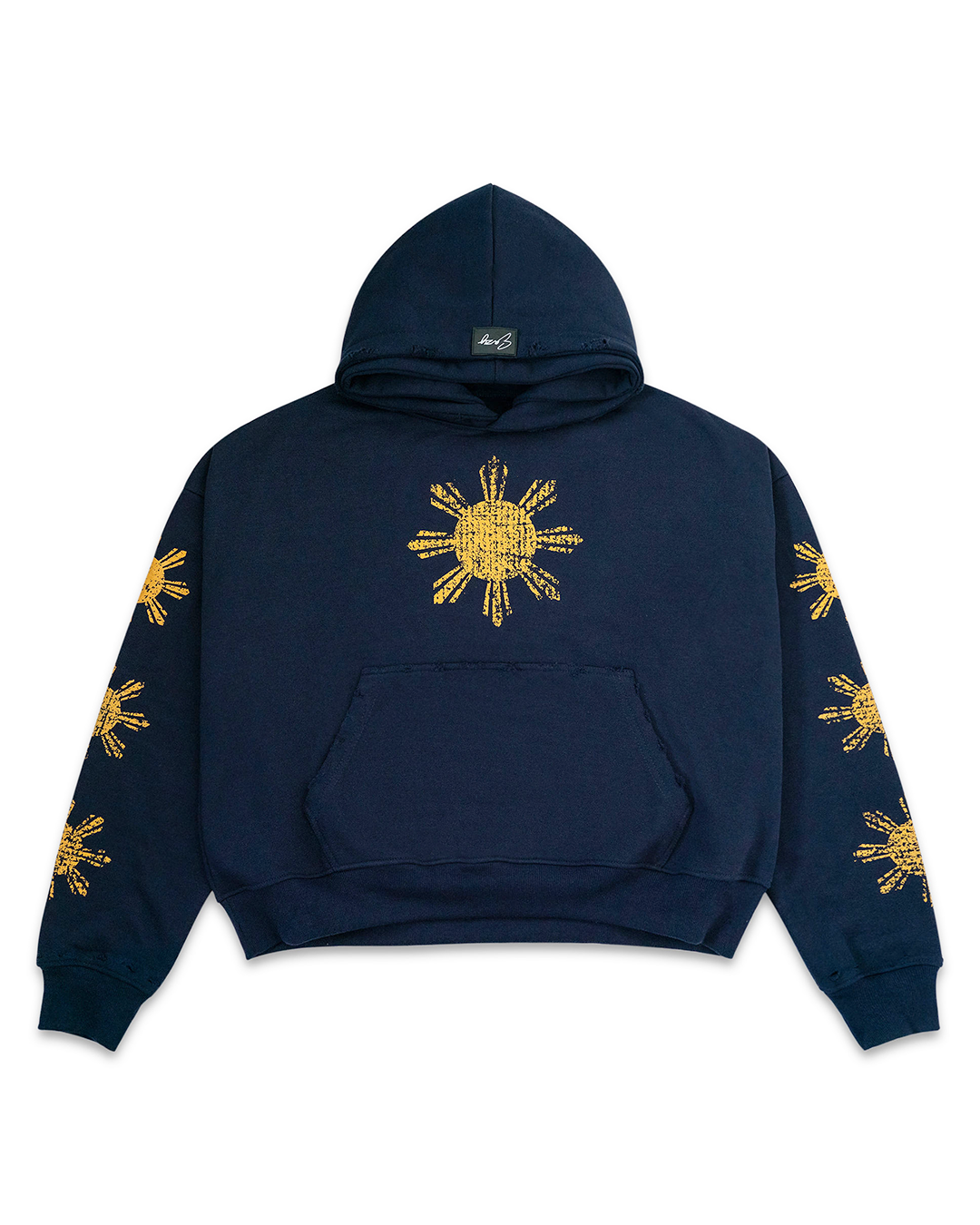 NAVY GOLDEN ROOTS HOODIE