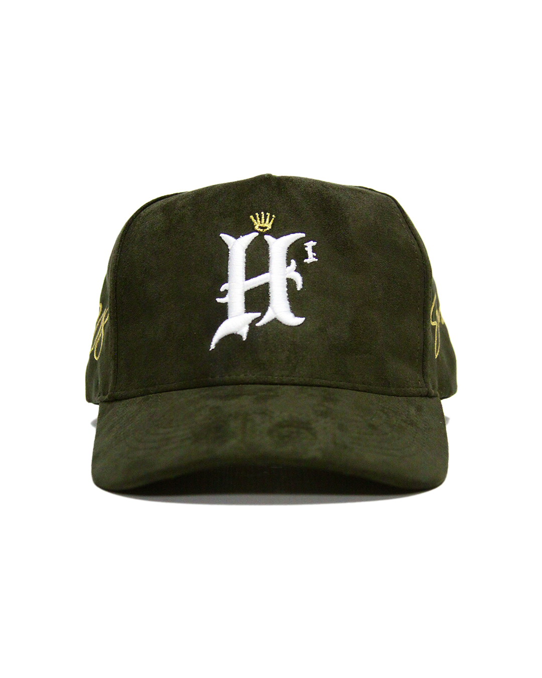 OLIVE SUEDE HAWAII HAT
