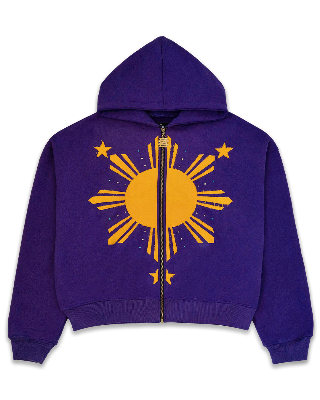 PURPLE FILIPINO SUN HOODIE