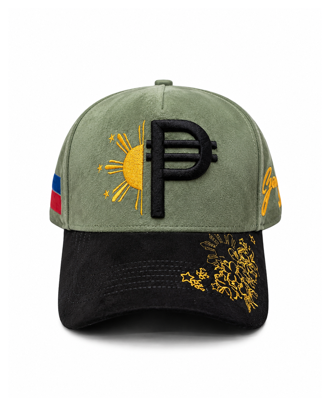 SAGE GREEN SUEDE PESO HAT