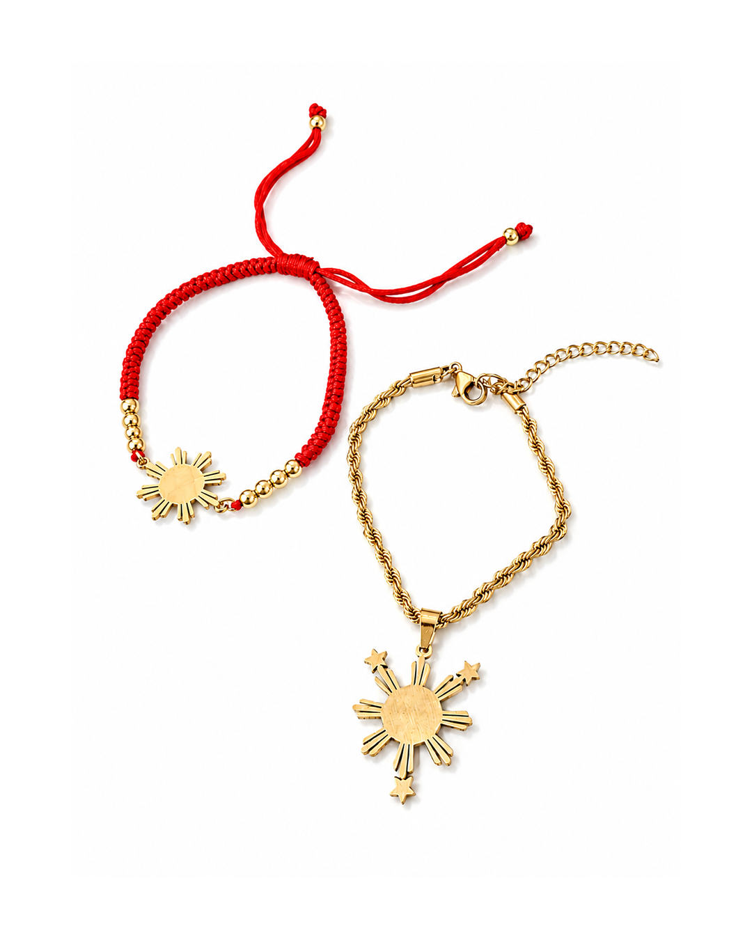 LUCKY FILIPINO SUN BRACELET (2PACK)