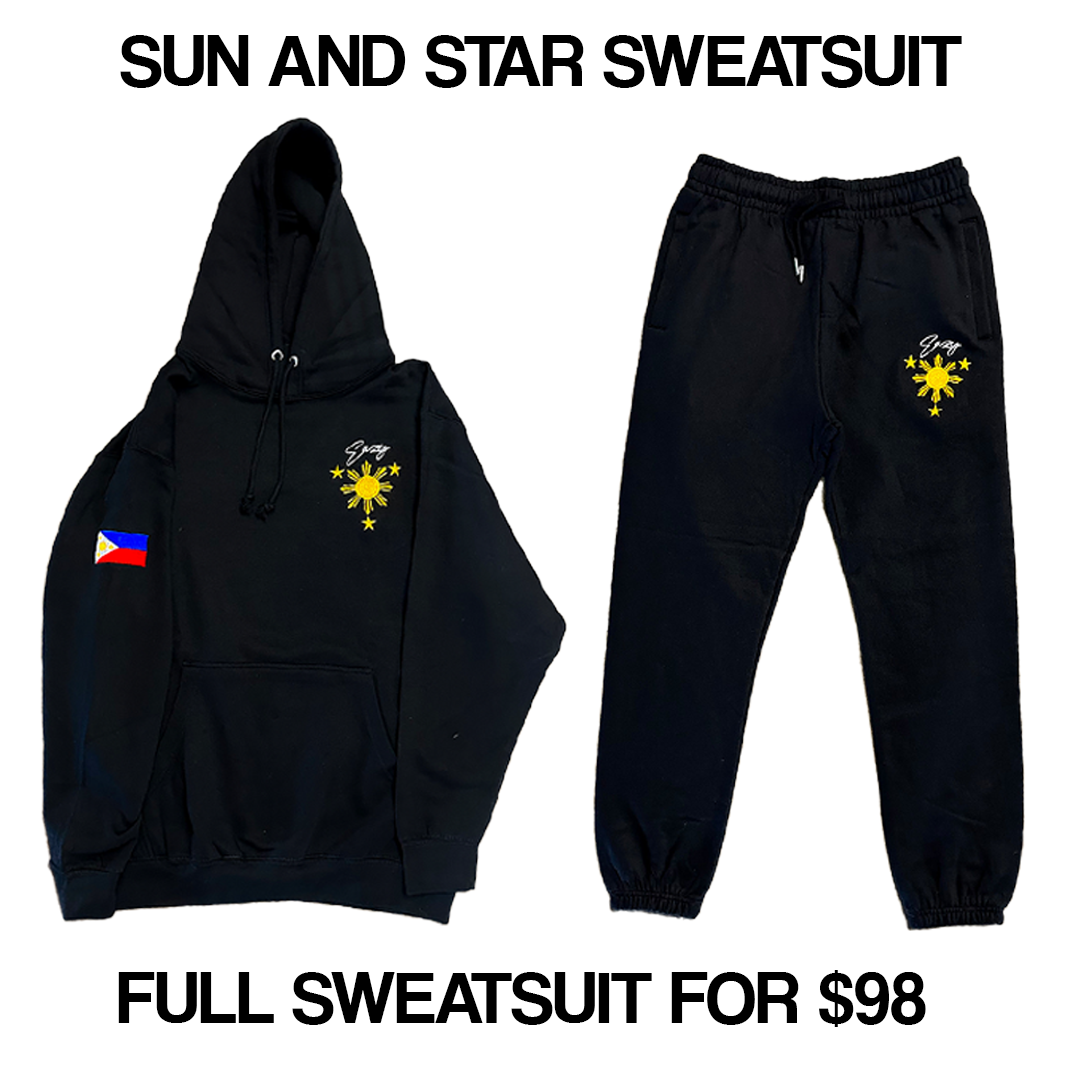 Star sweatsuit top