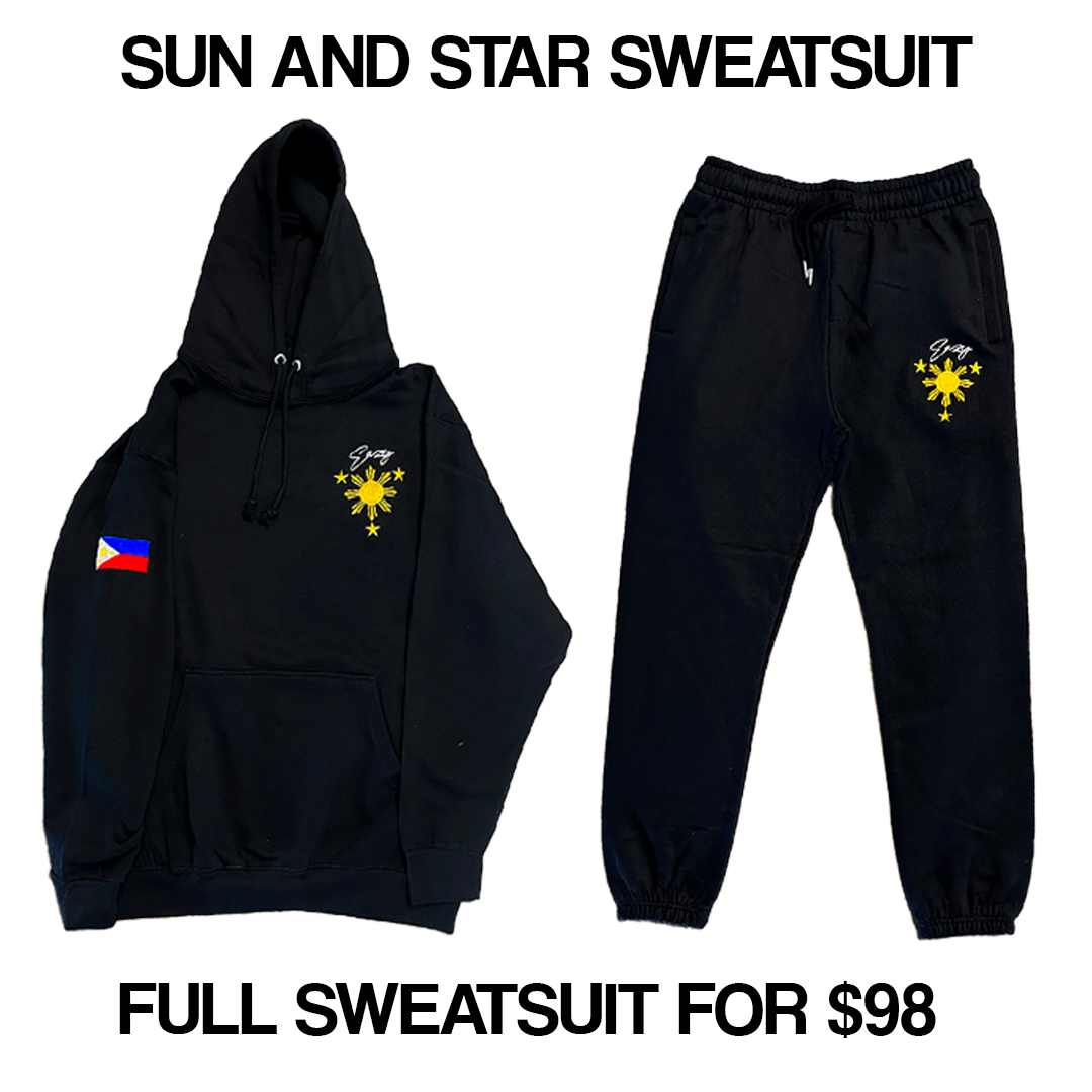 (SWEATSUIT BUNDLE) FILIPINO SUN & STARS