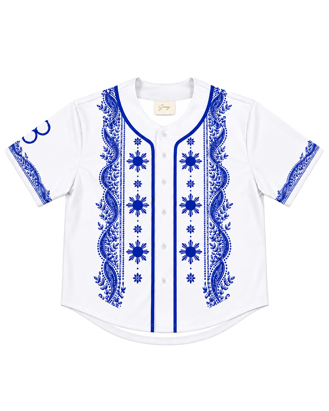 WHITE BARONG JERSEY