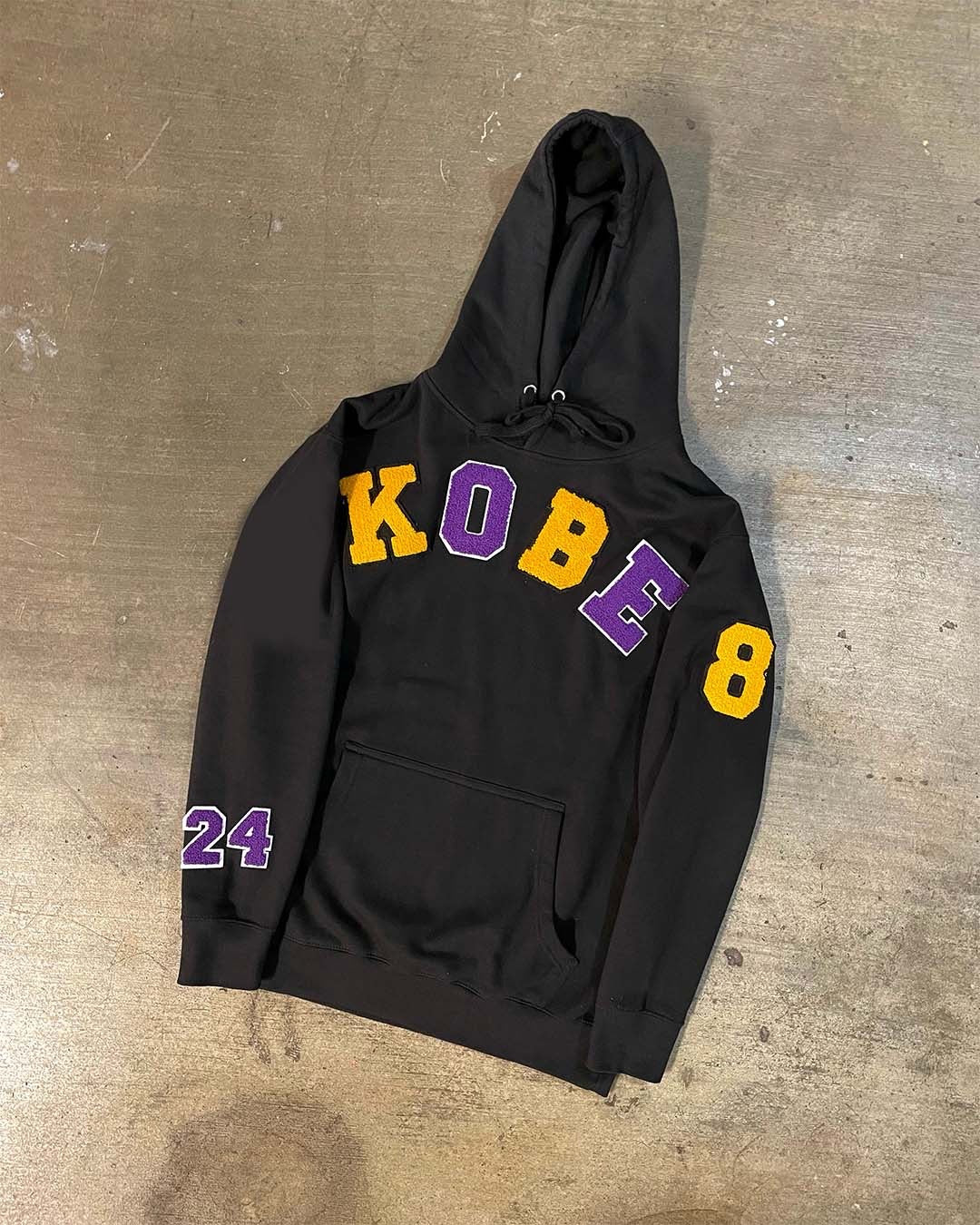 8/24 LIMITED EDITION KOBE CHENILLE PATCH HOODIE